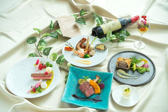 沖縄県産の食材を使用したオリジナルコースでプレミアムなおもてなしを