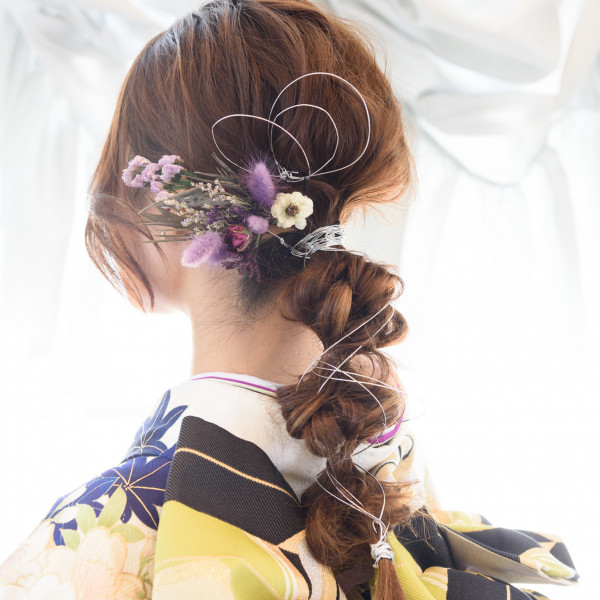 和装のヘアアクセサリー