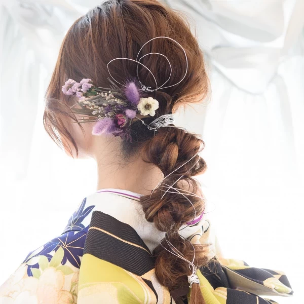 和装のヘアアクセサリー