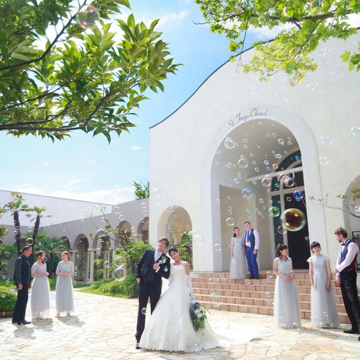 アーフランシェルクィーンズコート（AFFRANCHIR QUEEN'S COURT）の結婚式の公式写真（1枚目）
