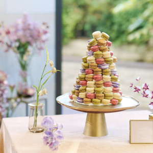 可愛いマカロンタワー!|アルカンシエル金沢(アルカンシエルグループ)の写真(56284177)