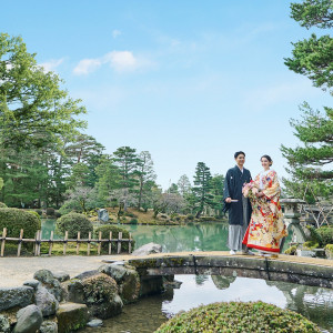 和装での撮影は、兼六園が人気！|アルカンシエル金沢（アルカンシエルグループ）の写真(30442986)