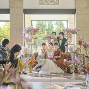 2月最終20大特典【ドレス映えチャペル】ゲスト喜ぶパーティ体験&ギフト