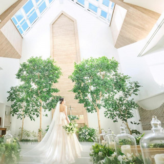 年内ラスト*HP5万ギフト【20大特典×5万試食】自然光溢れるチャペル