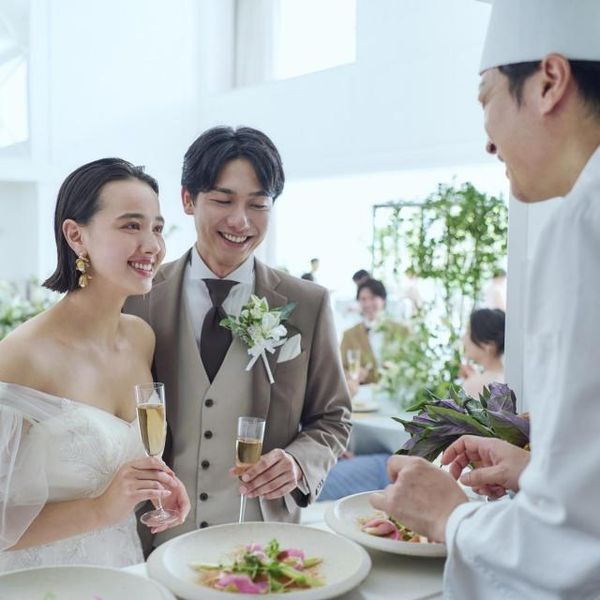 【ご参考に】ブライダルフェアでは無料試食をご用意。状況を鑑みて、食事会の追加開催もお受けしています。