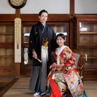 レトロ婚フォトも大人気！
