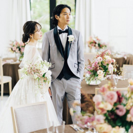 ＼夢と憧れウェディング／白亜の大聖堂×贅沢フルコース試食体験