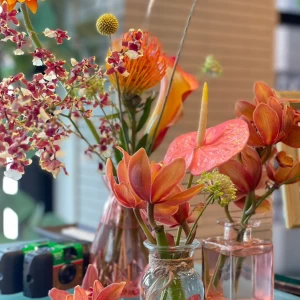会場とおそろいの装花でお出迎え|フラン ベル アムールの写真(28419368)