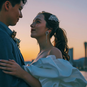 平日限定【神戸港フォトウェディング】100カット22万円～