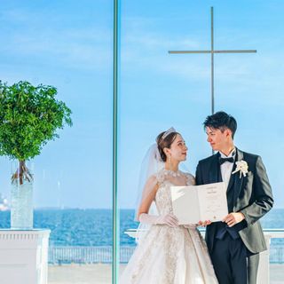 【挙式フェア】おふたり/家族との挙式に★1件目の来館で1万円ギフト券