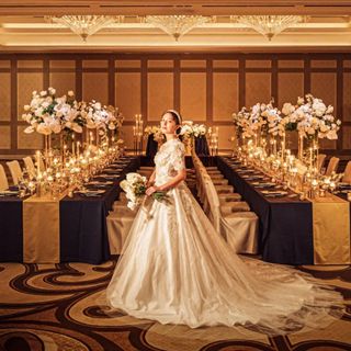 美しい花嫁姿が映える大空間！憧れの1日を体感×極上試食