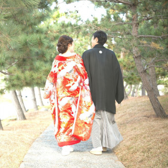 和装へのお色直しも可能