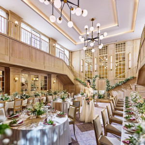 統一された上質なインテリアの中で優雅なひと時を|InStyle wedding KYOTO/テイクアンドギヴ・ニーズウェディングの写真(53772952)