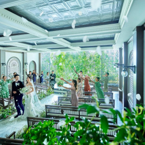 花嫁絶賛◎【新*四季のチャペル誕生】全天候型*貸切×贅沢京フレンチ