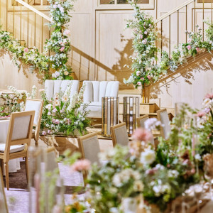 ゴージャスさを演出|InStyle wedding KYOTO/テイクアンドギヴ・ニーズウェディングの写真(53770297)