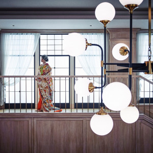 ナチュラルでモダンな会場には和装もよく似合う|インスタイルウェディング京都 (InStyle wedding KYOTO)の写真(8809852)