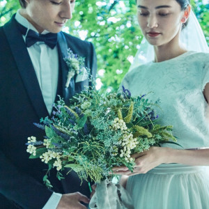 緑につつまれ、おもわずリラックスモード|インスタイルウェディング京都 (InStyle wedding KYOTO)の写真(8809278)
