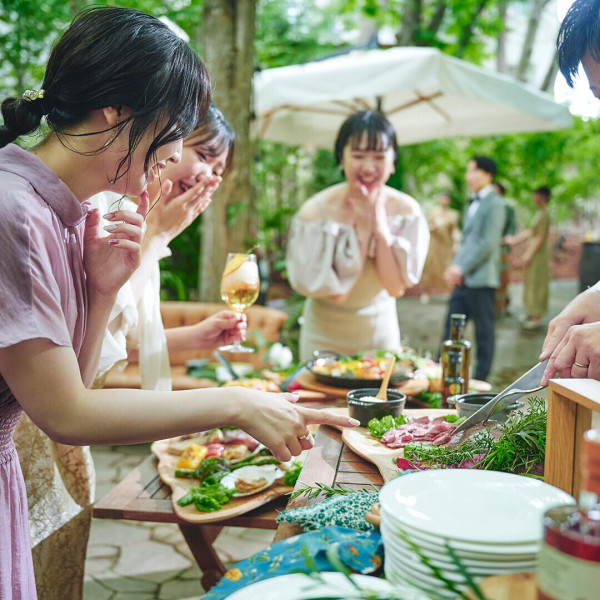 貸切なので自由にコーディネートが可能♪