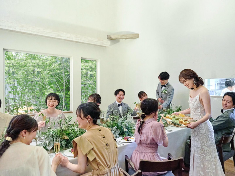 【口コミ評価4.6】新郎新婦,ゲスト,共に満足度の高い理由