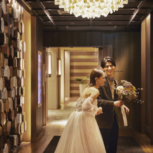 館内の随所がフォトスポットに。|ノートルダム横浜みなとみらい/FIVESTAR WEDDINGの写真(39994643)