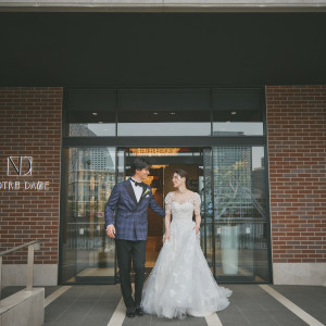横浜らしいビンテージ薫る洗練されたデザインの外観|ノートルダム横浜みなとみらい/FIVESTAR WEDDINGの写真(52068370)
