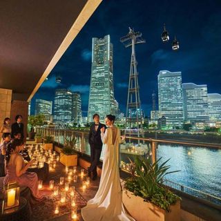 【横浜らしい夕景を体験】YOKOHAMA SUNSET WEDDING