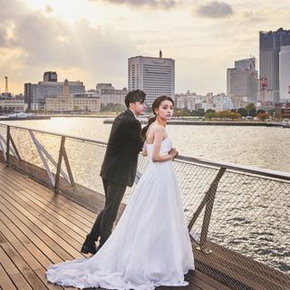 【絶景重視】みなとみらいの海・夕景・夜景を楽しむWEDDING体験