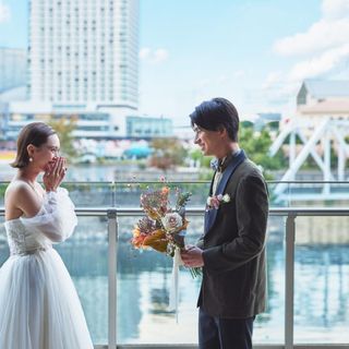 【夕方限定＊パティシエ特製スイーツ付】みなとみらい贅沢時間＆感動体験