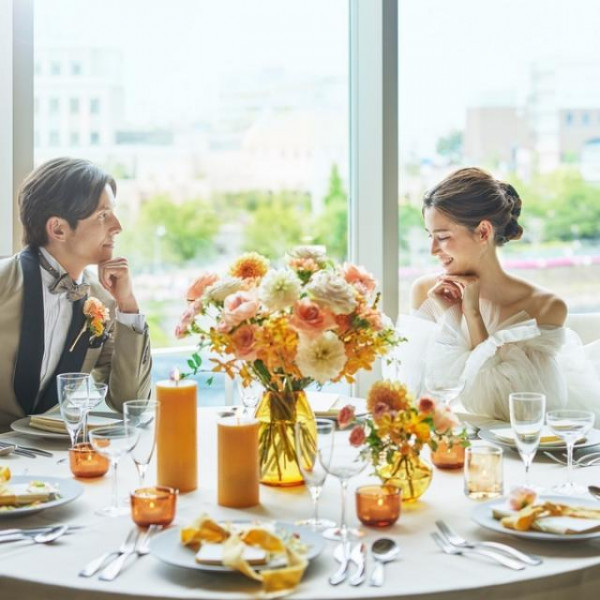 おふたりらしいコーディネートが叶う◎