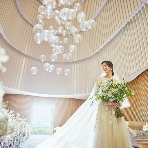 ノートルダム横浜みなとみらい/FIVESTAR WEDDINGの結婚式の公式写真（1枚目）