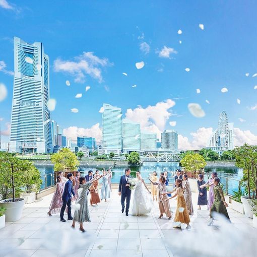 ノートルダム横浜みなとみらい/FIVESTAR WEDDINGの結婚式の公式写真