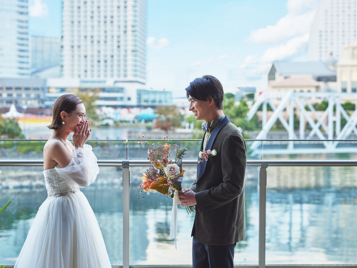  かけがえない瞬間を永遠の記憶に
横浜の美景を一望のロケーション
みなとみらいの「特等席」へ