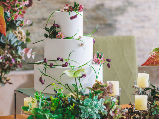 ウェディングアイテム展示