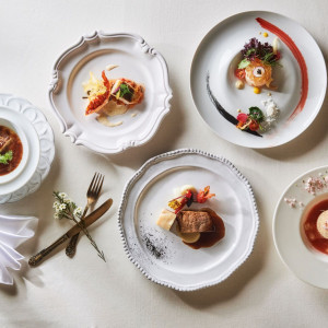 フレンチに和を融合した婚礼料理「ヌーベル キュイジーヌ ジャポネ」は非日常感を感じながらもどこかほっとする味|LA POLTO（ラ ポルト）の写真(39929548)