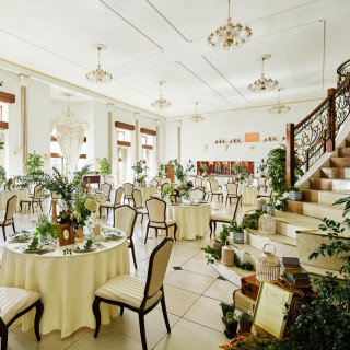 話題の映像演出【プロジェクションマッピング】も可能