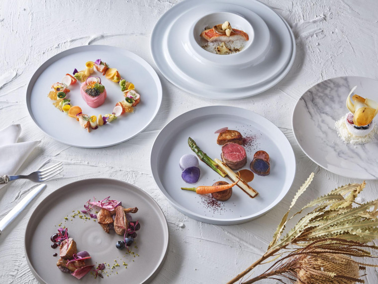 おもてなしの要にはお箸で召しあがれるオリジナルフレンチを