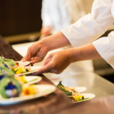 徳島産の旬の食材をふんだんに使います
