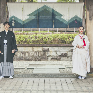 どんなスタイルも似合うから憧れが叶う一日に|渭水苑／祥雲閣（いすいえん／しょううんかく）の写真(41434135)