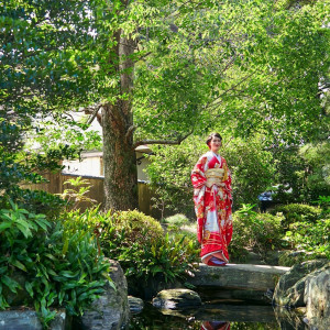 圧巻の日本庭園の広さはおよそ1,000坪|渭水苑／祥雲閣（いすいえん／しょううんかく）の写真(12583776)