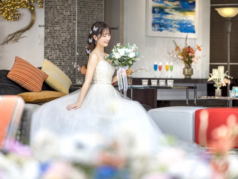 「記念に花嫁姿の写真だけ残したい」そんなおふたりにおススメ☆