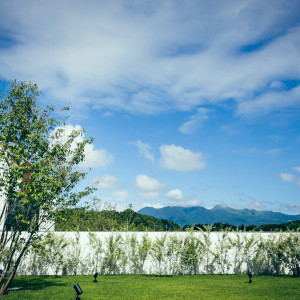貸切ガーデンは那須連山も良く見えます|ベル ラ クールの写真(8153456)
