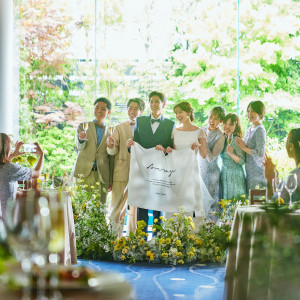 大切な人だけに囲まれて過ごす喜びの詰まった一日|郡山モノリスの写真(55596678)