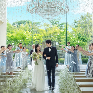 特別な空間でのセレモニーはゲストにとっても記憶に残る時間に|郡山モノリスの写真(54531291)