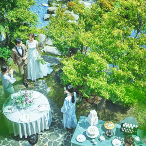 親しいゲストに囲まれて自分たちらしい過ごし方を|郡山モノリスの写真(54561056)