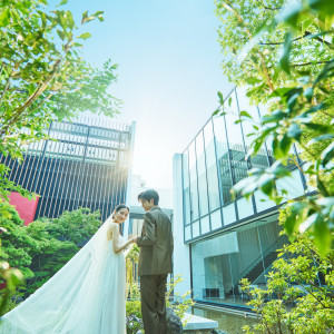 お好きな場所で自然体の花嫁姿を思い出に残して