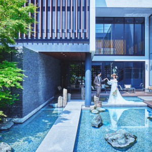 1組貸切の邸宅で贅沢なひとときを|松山モノリスの写真(22447076)