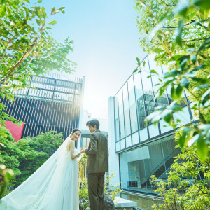 青空の元自然と笑顔があふれる|松山モノリスの写真(54486249)