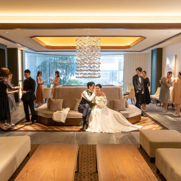 披露パーティ(アットホームで笑顔溢れるパーティ)◆専属のフローリストが会場コーディネイトをご提案