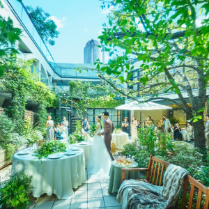 都会の景色と緑が共存するお洒落なガーデンテラス|パラッツォ ドゥカーレ 麻布 （Palazzo Ducale AZABU）の写真(55891596)