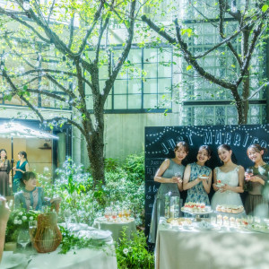 陽光あふれるガーデンはいたる所がフォトスポット|パラッツォ ドゥカーレ 麻布 （Palazzo Ducale AZABU）の写真(55891626)